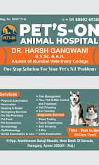 PET'S ON ANIMAL HOSPITAL
