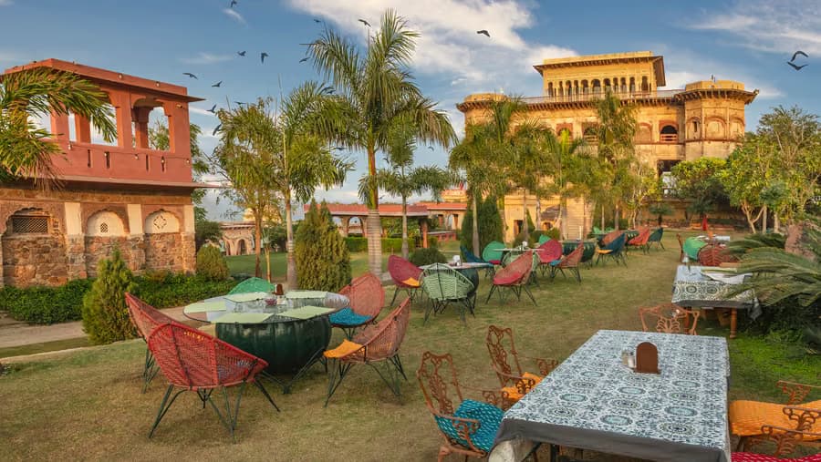 Tijara Fort-Palace - 19th Century, Alwar (Elaka)