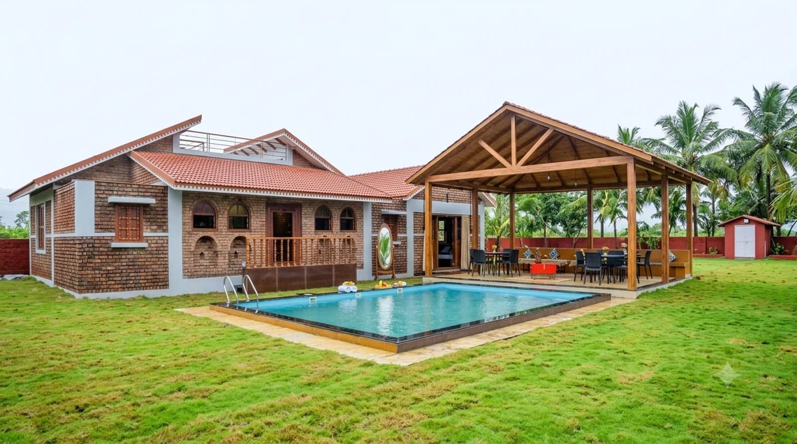 The Brick mansion Luxurious Villa in Nashik