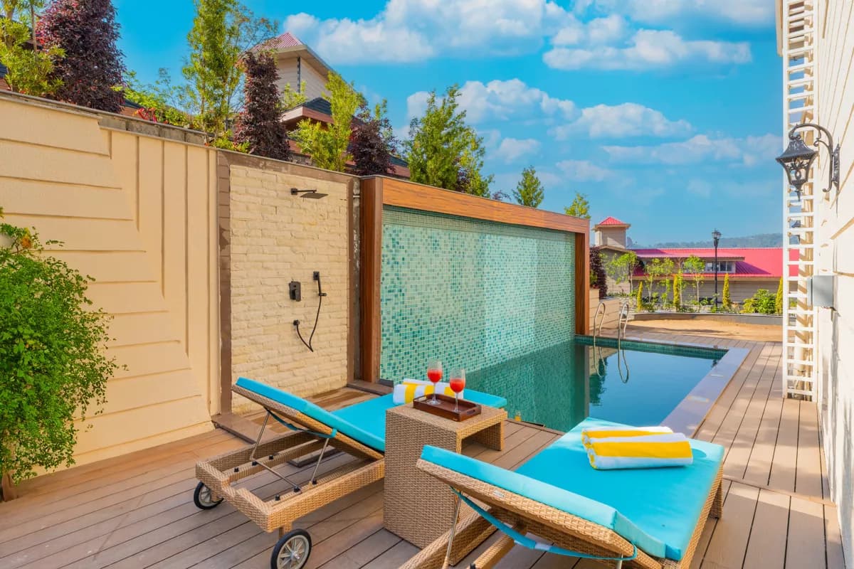 The Royce Daisy | Ultra-Luxe 4-BHK Villa With Private Pool, Jacuzzi, Steam Room & 360° Hill Views