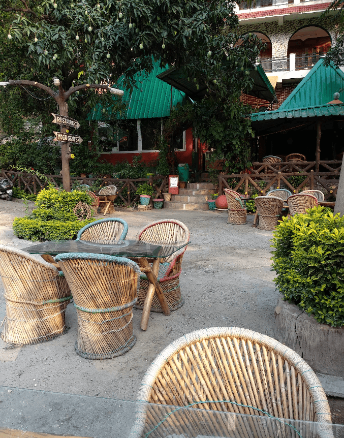Pyramid Cafe Tapovan Rishikesh