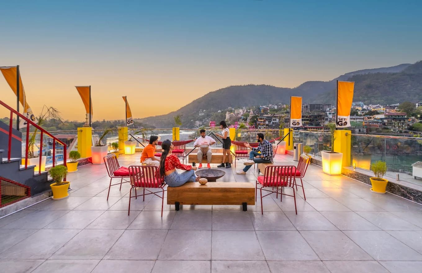 The Hosteller Rishikesh, Ganges