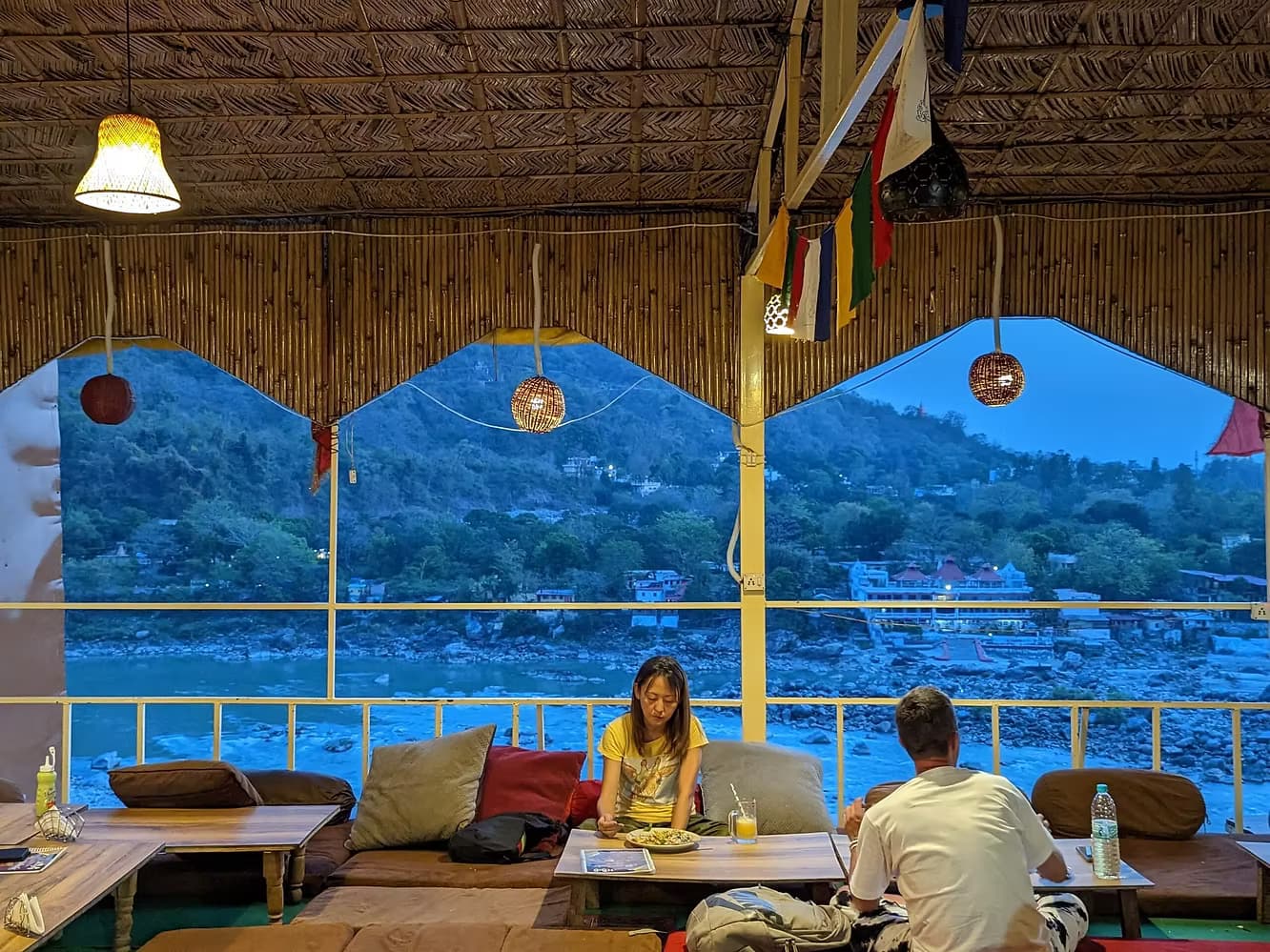 Ganga Beach Restaurant Rishikesh