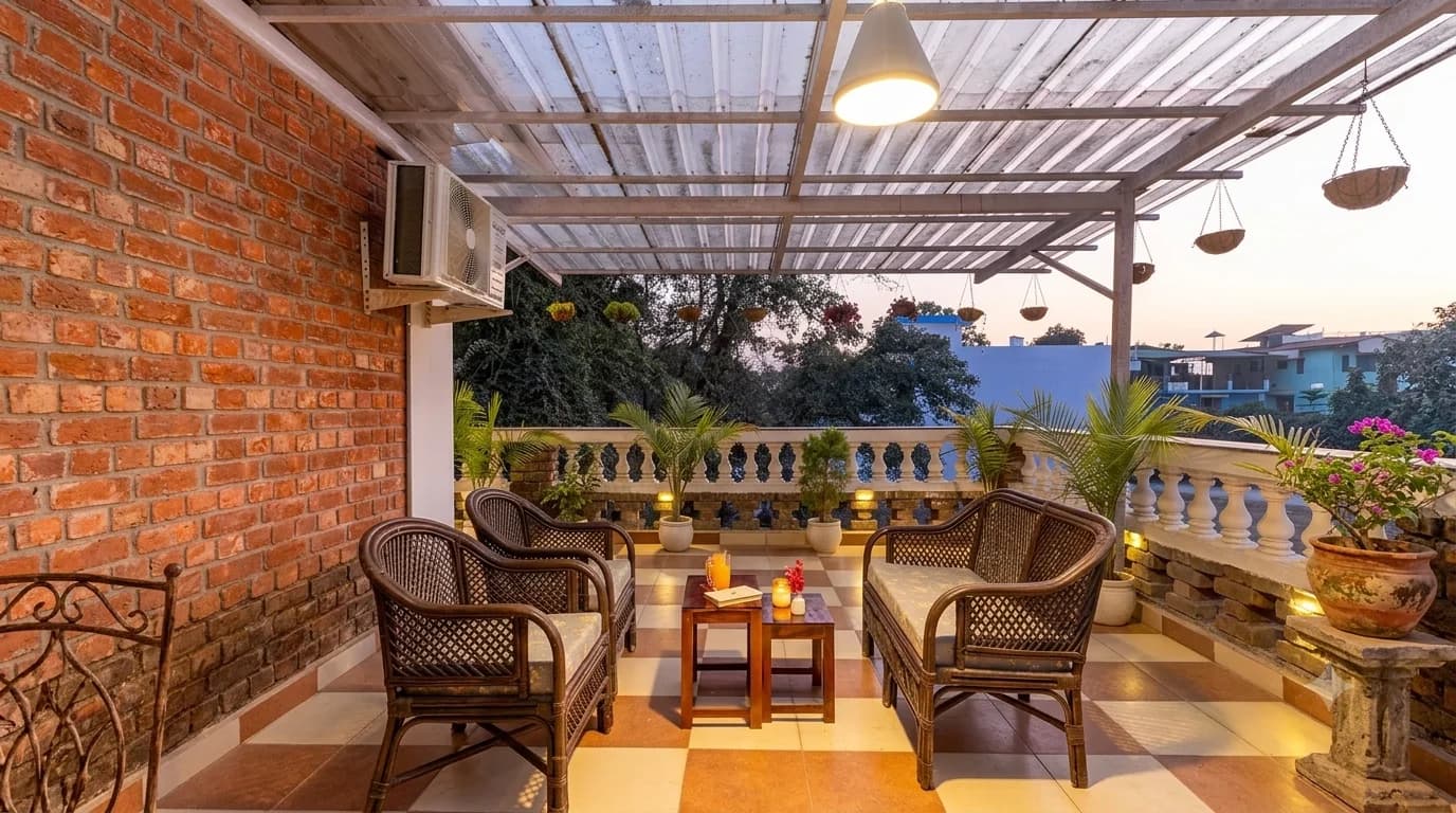 Alaya Stays The Narayana 3 BHK Retreat with Open Dining in the Hillside - Villa (Doom Gaon)