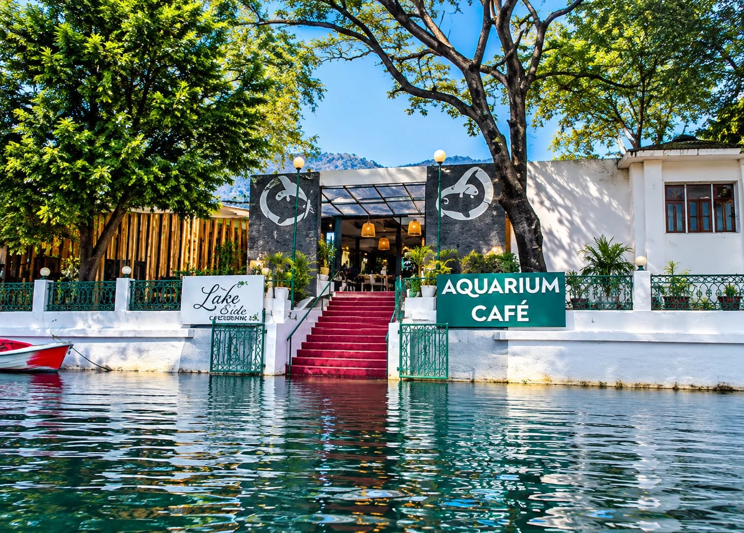 Aquarium Island Cafe - Bhimtal