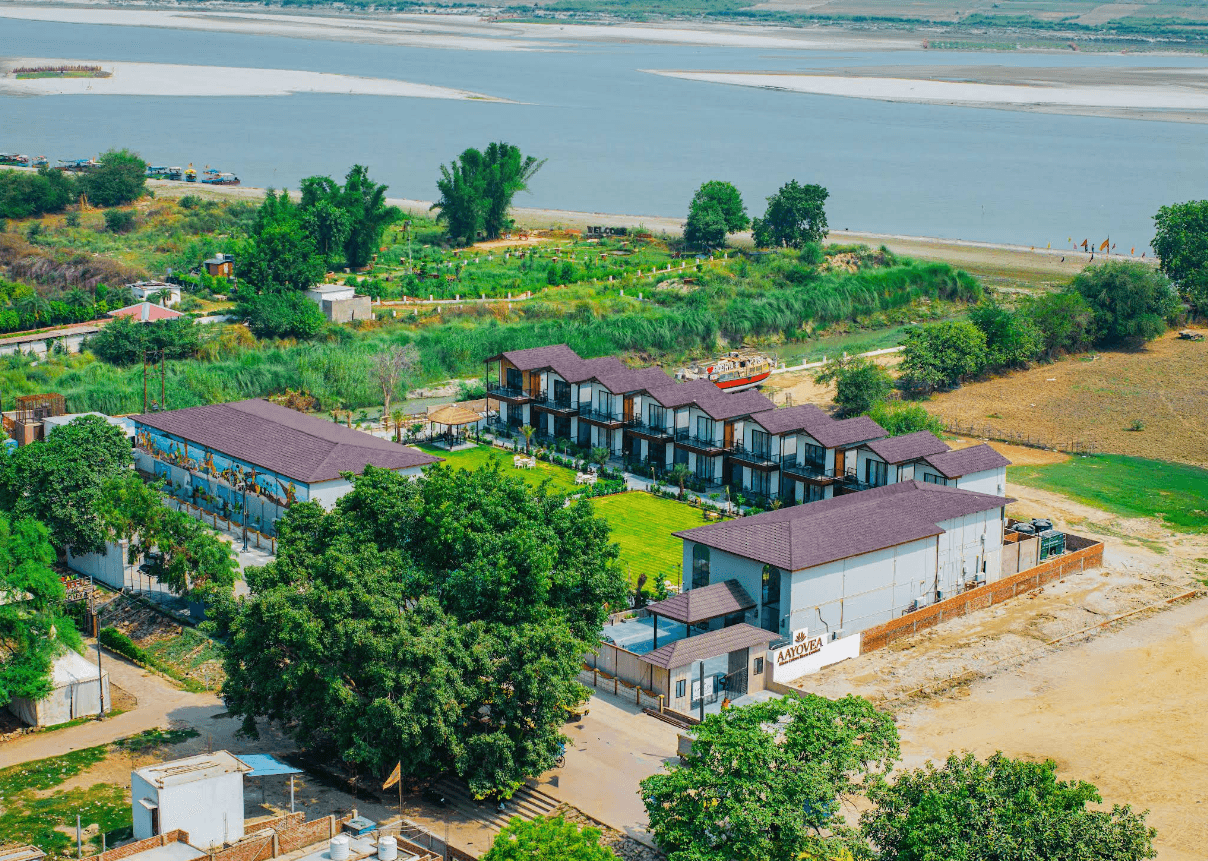 Aayovea Resort Ayodhya Near Ram Mandir & Saryu River