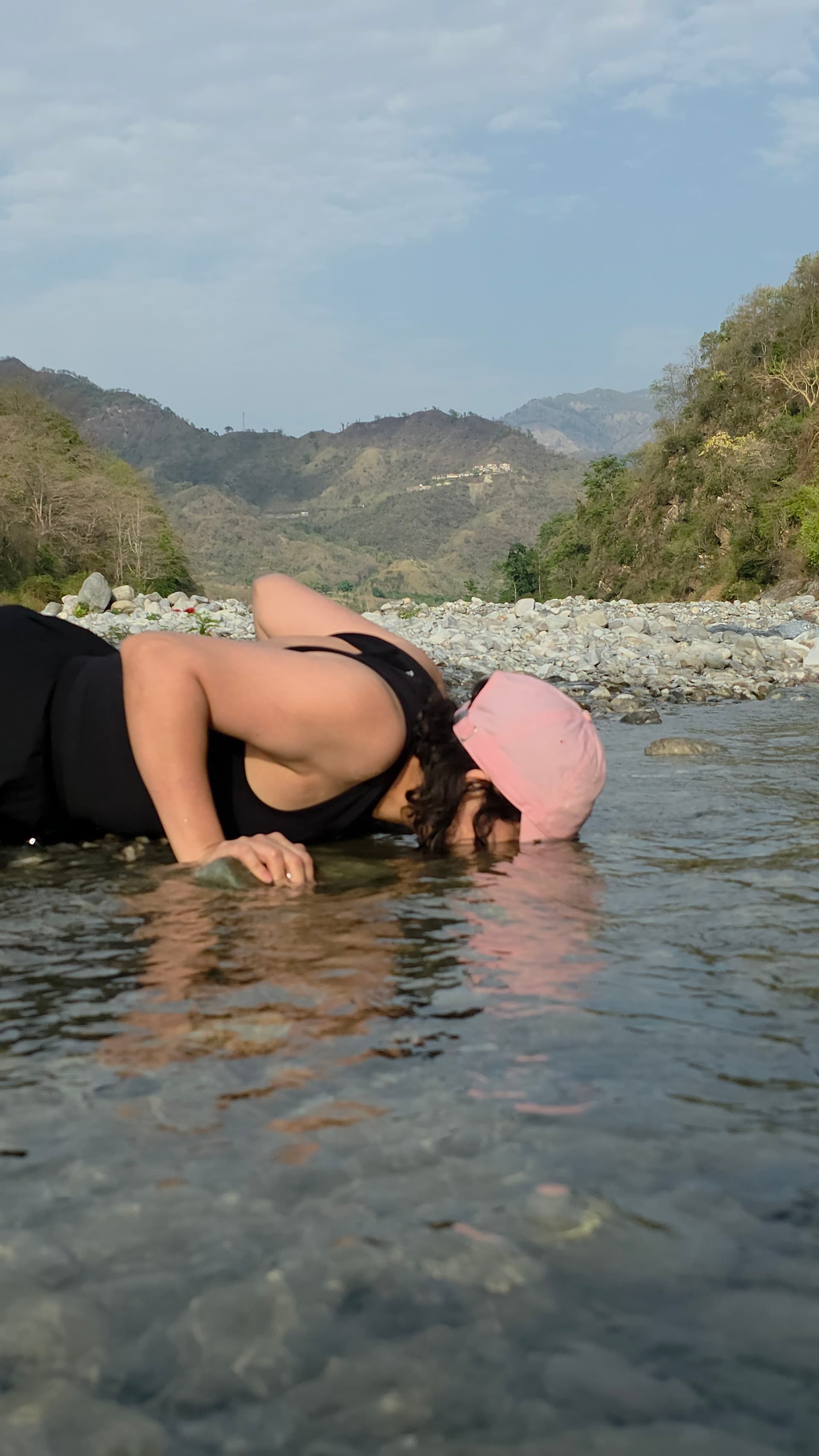 Kosi River — Dog Play Spot near The Den Corbett