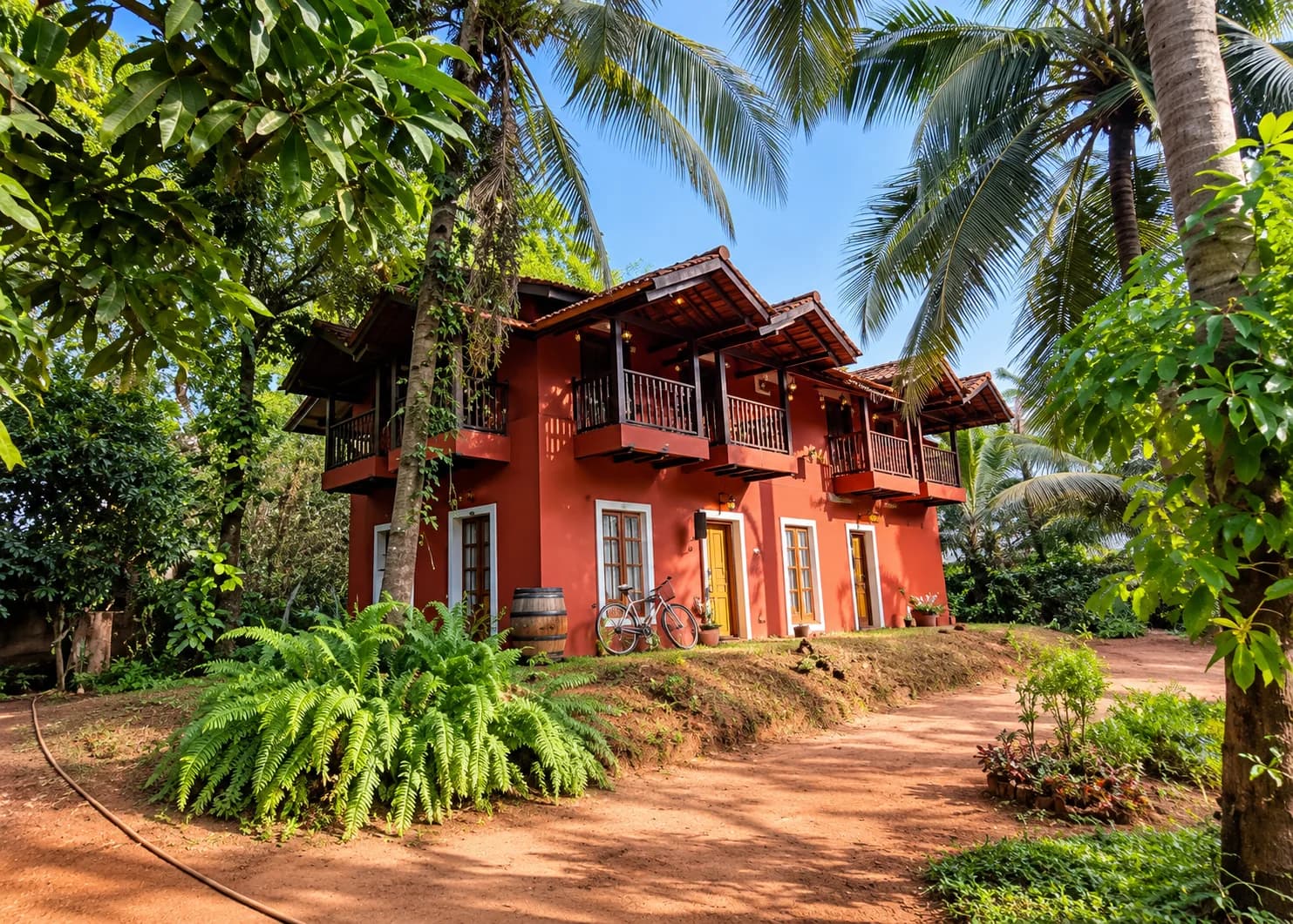 Quinta Margarida Beach-side Traditional Villa home stay (Candolim)