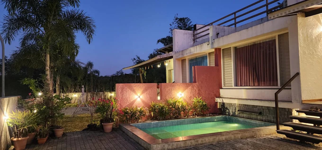SaffronStays Blue Jasmine (Anjaneri)