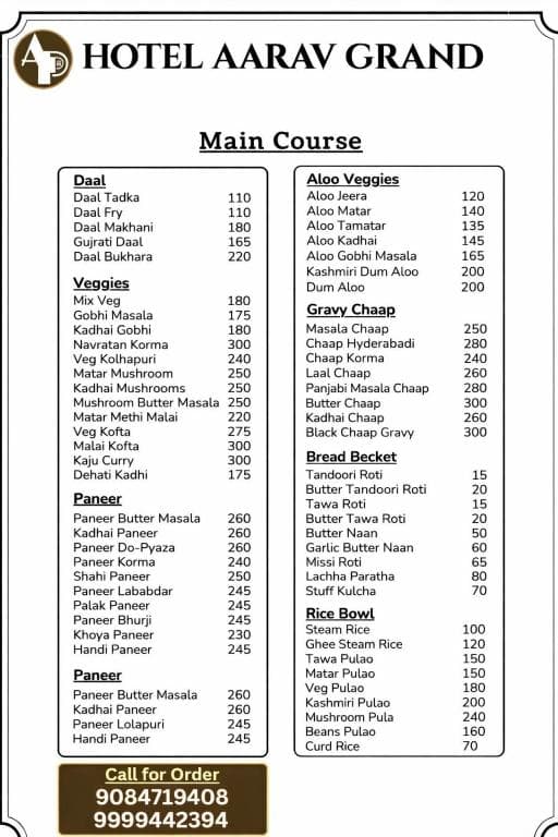 HOTEL AARAV GRAND (Mathura)