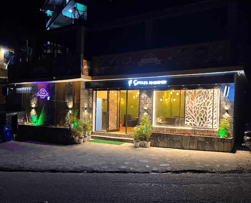 Seven Spices sleeping pods and Pure veg Restaurant