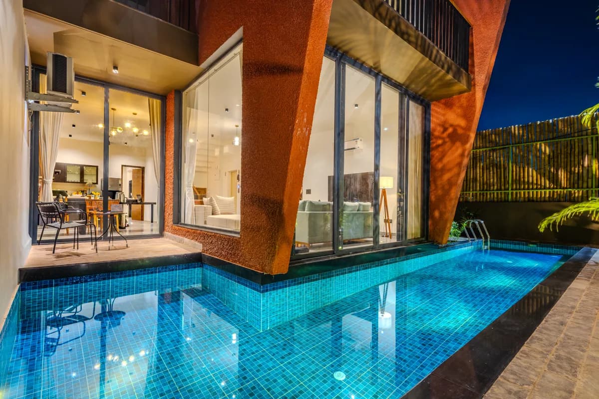 ELIVAAS Serenica - 4 BHK Villa with Private Pool in Goa