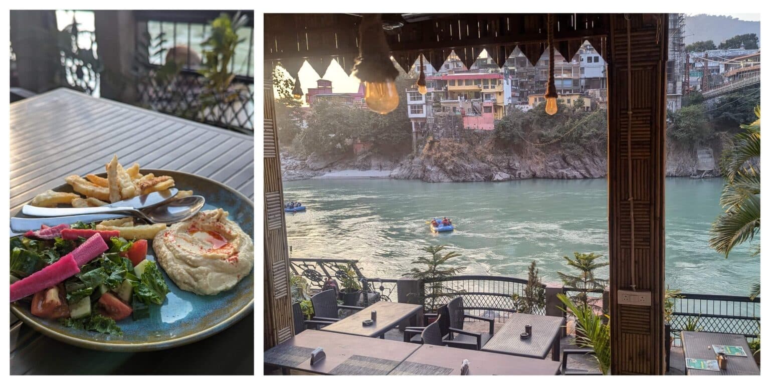 Ganga Beach Restaurant Rishikesh